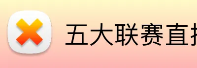 五大联赛直播 logo